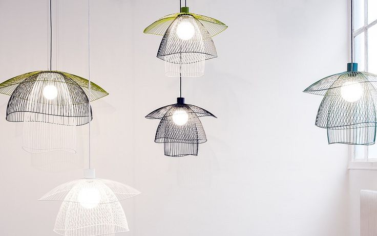 6 Boundary-Pushing Wire Form Furnishings | Suspension Papillon from Forestier. #...