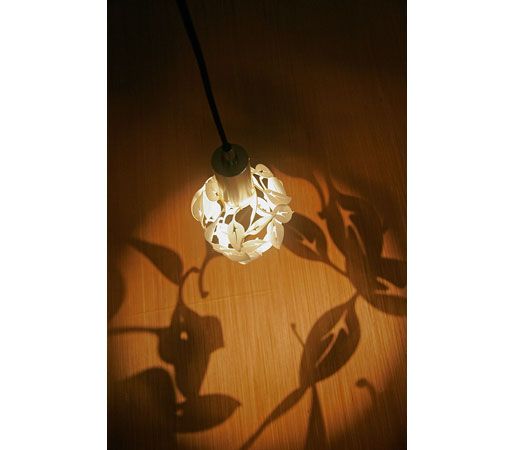 CP Lighting's Blowing Leaves Pendant 2 is designed to capture direct light of th...