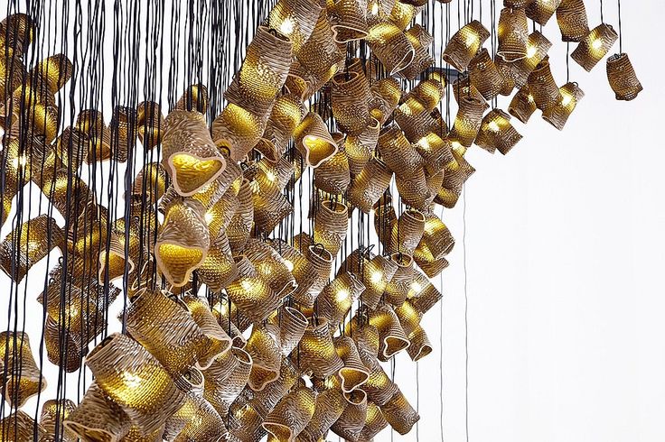 NYC Design Week in 20 Photos | Murmurations lighting by Graypants exhibited at W...