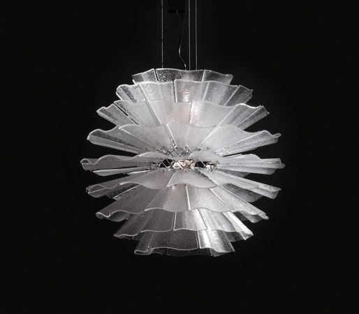 Organza Light Fixture by Charles Loomis Inc www.interiordesig... #InteriorDesign...