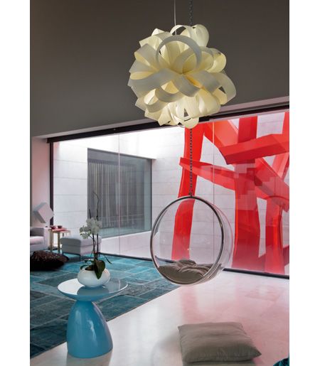 #‎DailyProductPick‬ Lzf Lamps' Agatha SB lamp has a petal-shaped design, ach...