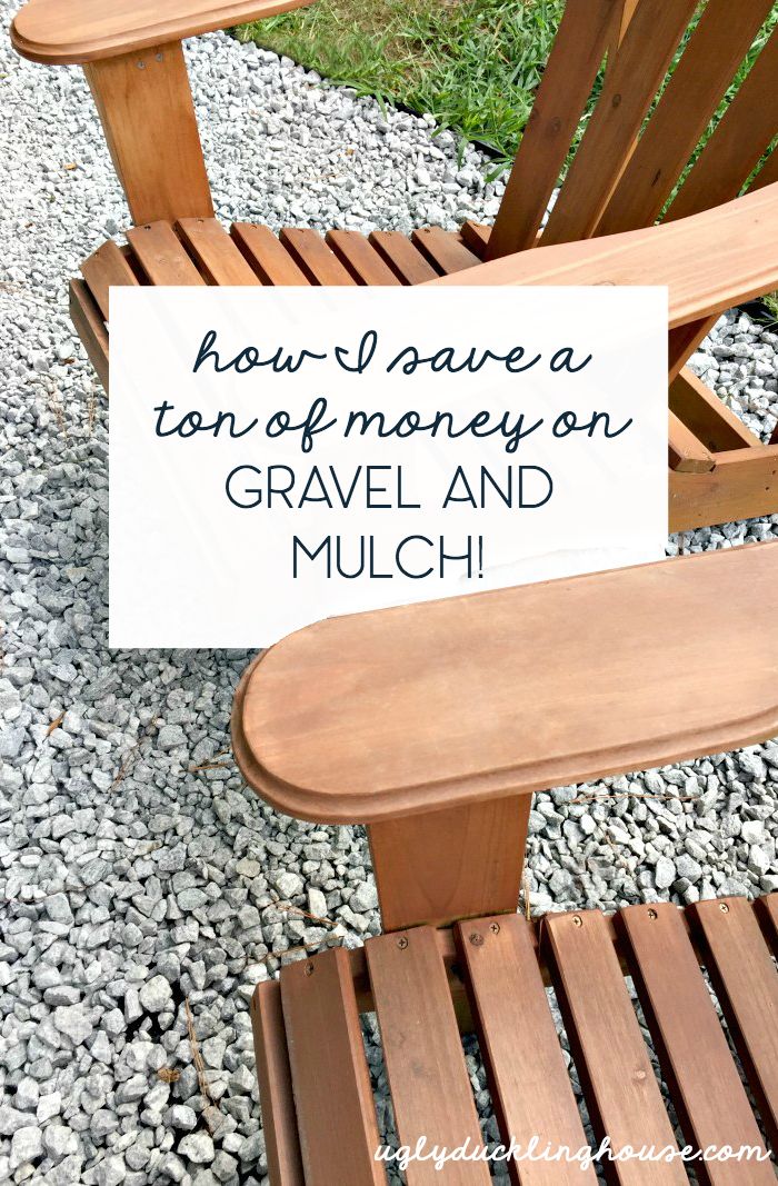 How I save a ton of money on gravel and mulch is a…