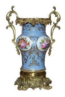 French Porcelain Vase; circa 1900