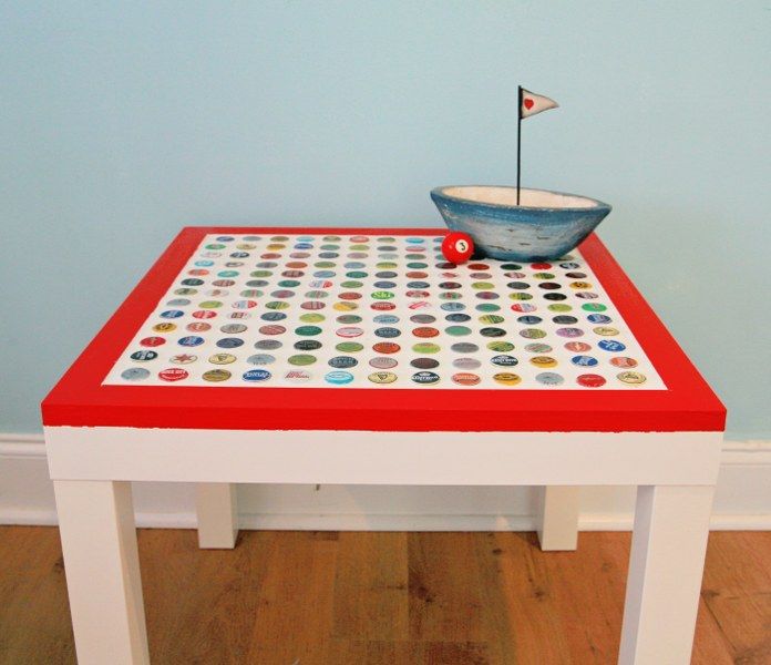 DIY Cheap and Chic Bottlecap Table