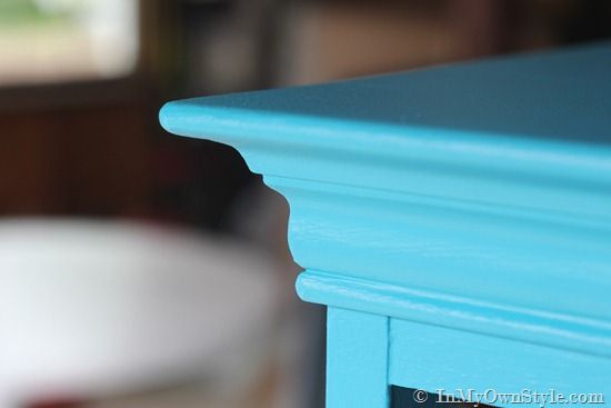 How to Paint over Stained or Urethaned Furniture | In My Own Style