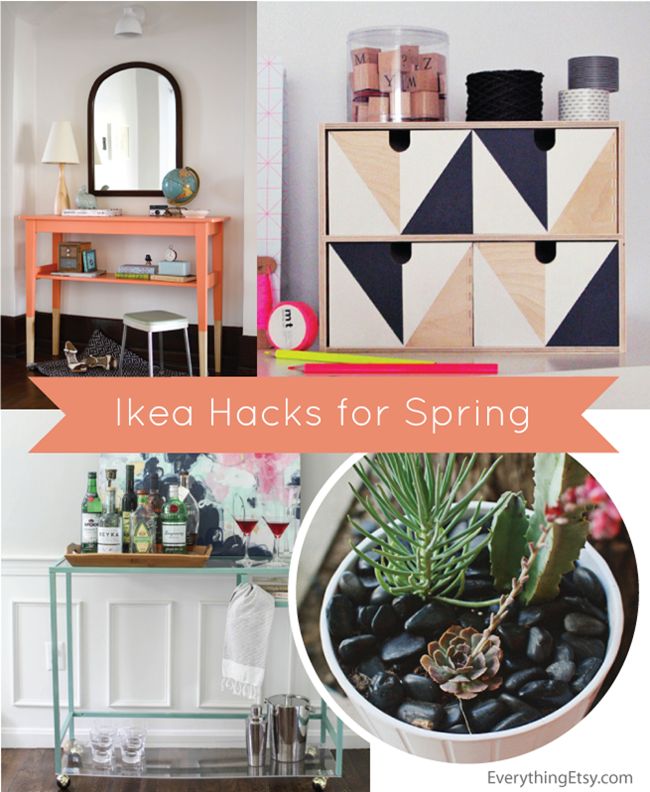 Ikea Hacks for Spring - EverythingEtsy.com