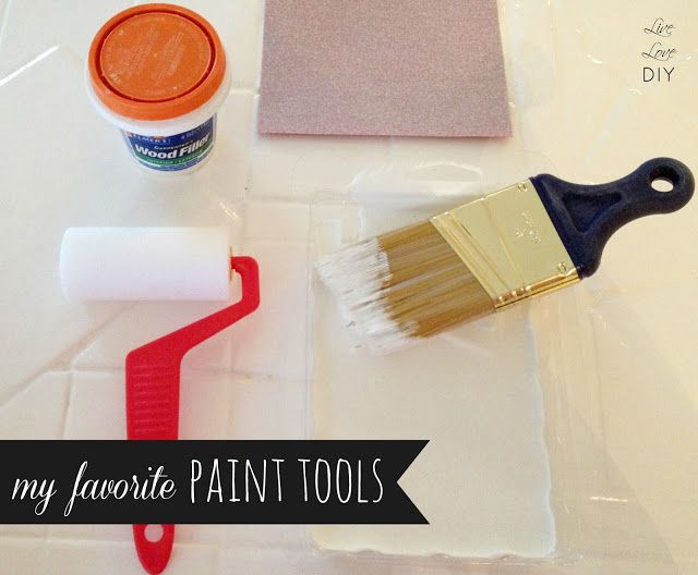 the best tools to use when painting your kitchen cabinets