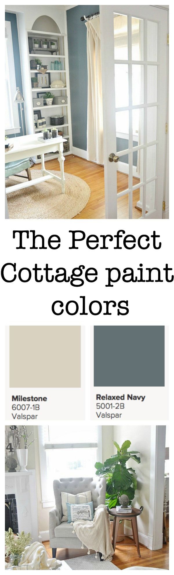 The perfect cottage paint colors - lizmarieblog