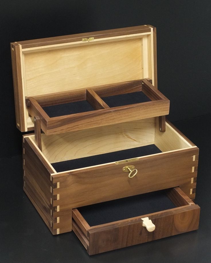 Handmade jewelrybox by Lennart Boersma