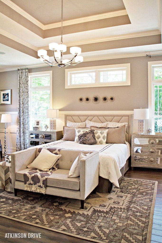 Home-a-Rama 2014: Light and neutral master bedroom | Atkinson Drive