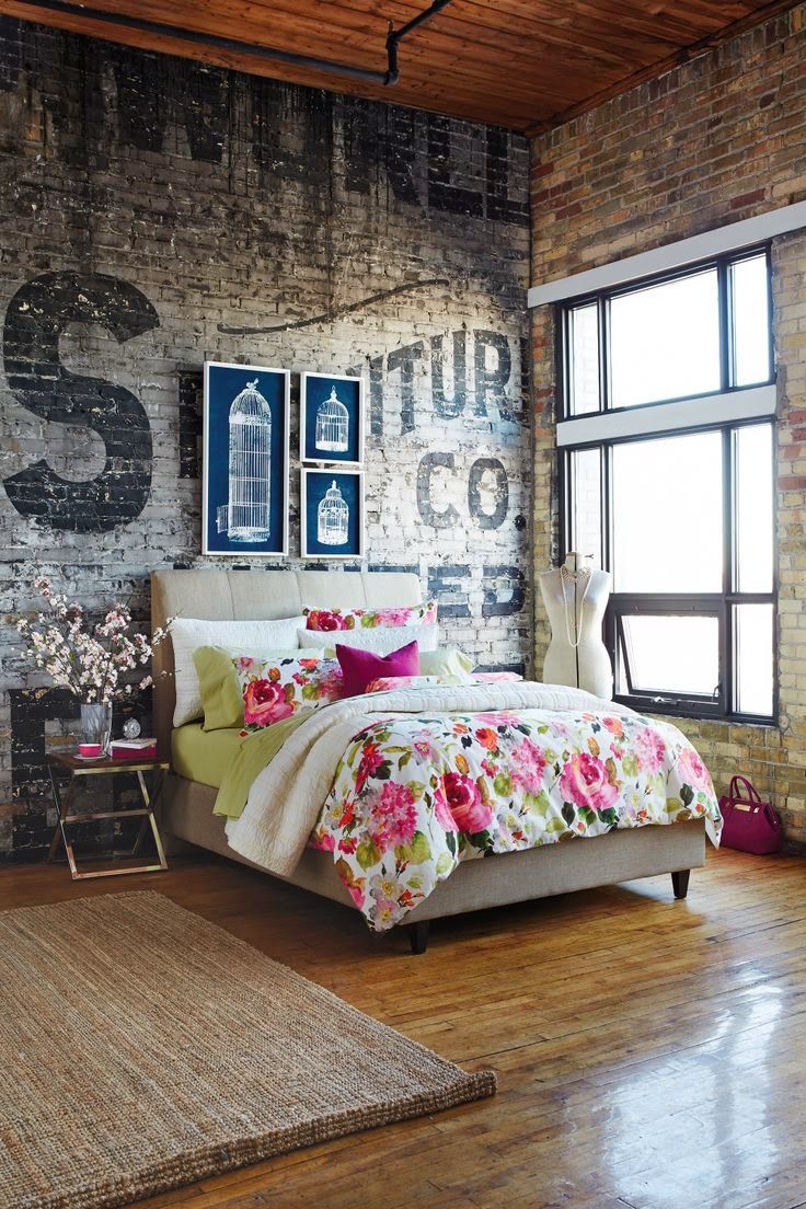 Urban loft bedroom. What's not to love? Robyn Porter, REALTOR, Washington DC met...