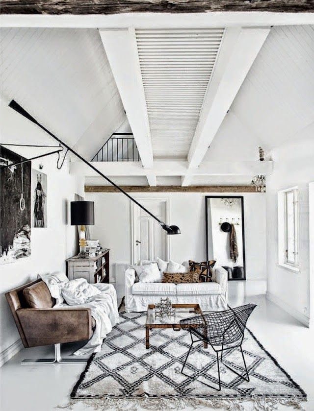 A truly inspiring Swedish home in monochrome