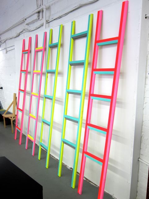 DIY: I might need to make a neon/vibrant coloured ladder