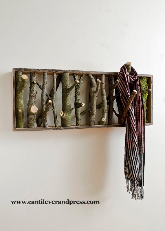 SO cool! Twigs to hang stuff on- LOVE it!