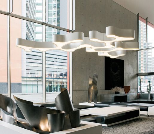#DailyProductPick Ameba by Vibia is adaptable to every space, need and preferenc...