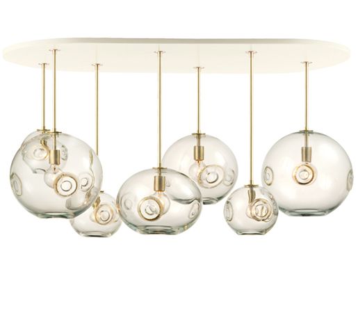 #DailyProductPick The organic, round forms of JGoodDesign’s Aureole Chandelier...
