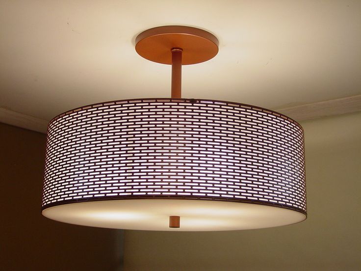 #DailyProductPick The Perforated Pendant by Donovan Lighting combined a drum of ...