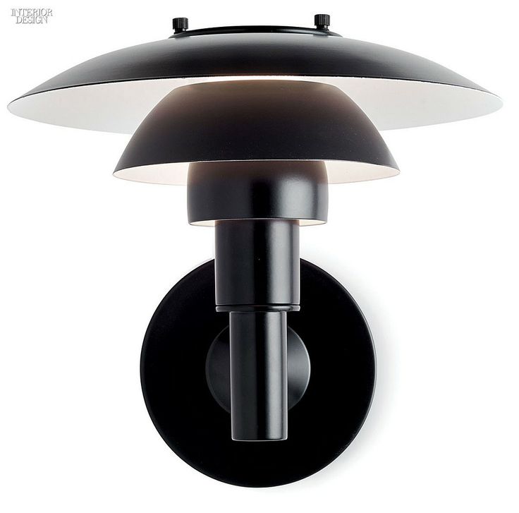 Interior Design Magazine: A Poul Henningsen sconce has been adapted for outdoor ...