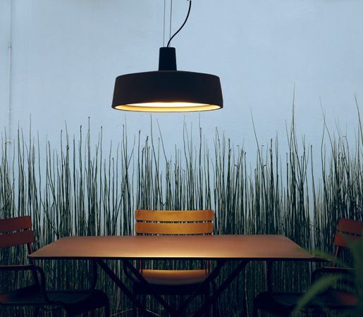 Interior Design Magazine: SOHO lamp by Marset Iluminacion is a bold statement in...