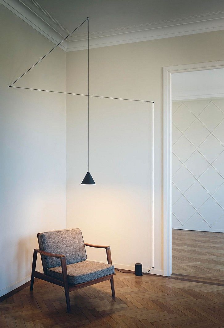 Lighting Trends Reflect the Age of LEDs | 'String' chandeliers by Michael Anasta...
