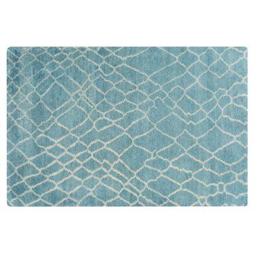 Check out this item at One Kings Lane! Mikanta Rug, Green/Blue