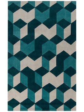 Cosmopolitan Hand-Tufted Rug from Patterned Rugs on Gilt