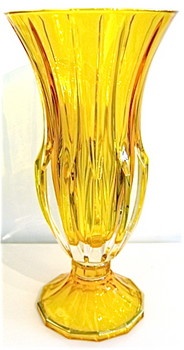 Gold Crystal vase