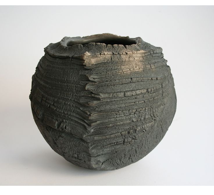 Patricia Shone, 'Erosion bowl 5', ht 17cm dia. 19cm, raku fired ceramic,...