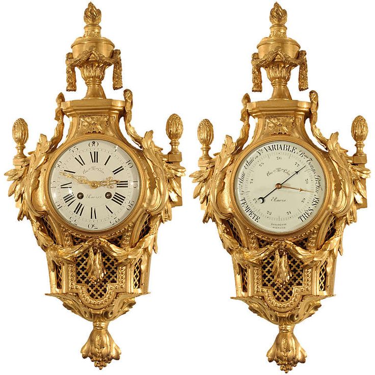 1stdibs.com | 19th Century French Louis XVI Style Ormolu Signed Cartel Clock And...