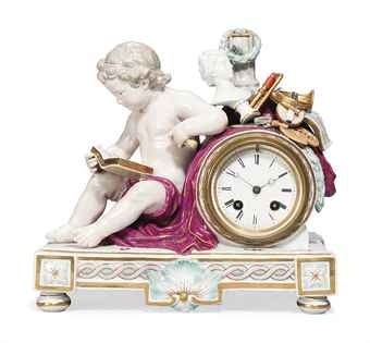 Meissen clock...for the bedside table