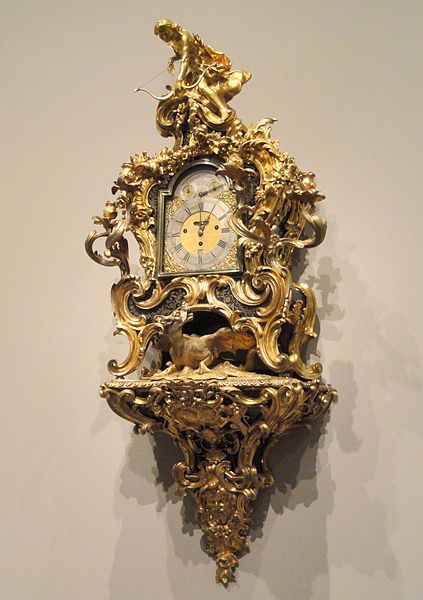 Wall Clock, 1735-1740, Paris, cabinet probably by Jean-Pierre Latz, clockwork by...