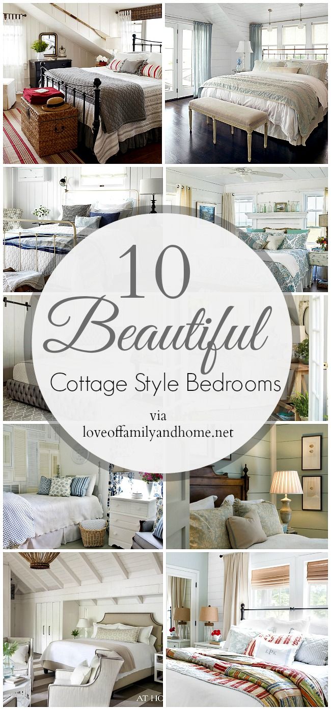 Cottage Style Bedroom Inspiration