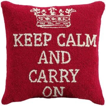 I love this saying and covet this pillow.