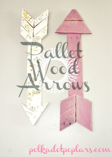 Pallet Wood Arrows