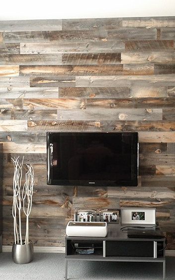 Peel-And-Stick Wood Panels Provide An Instant Reclaimed Look