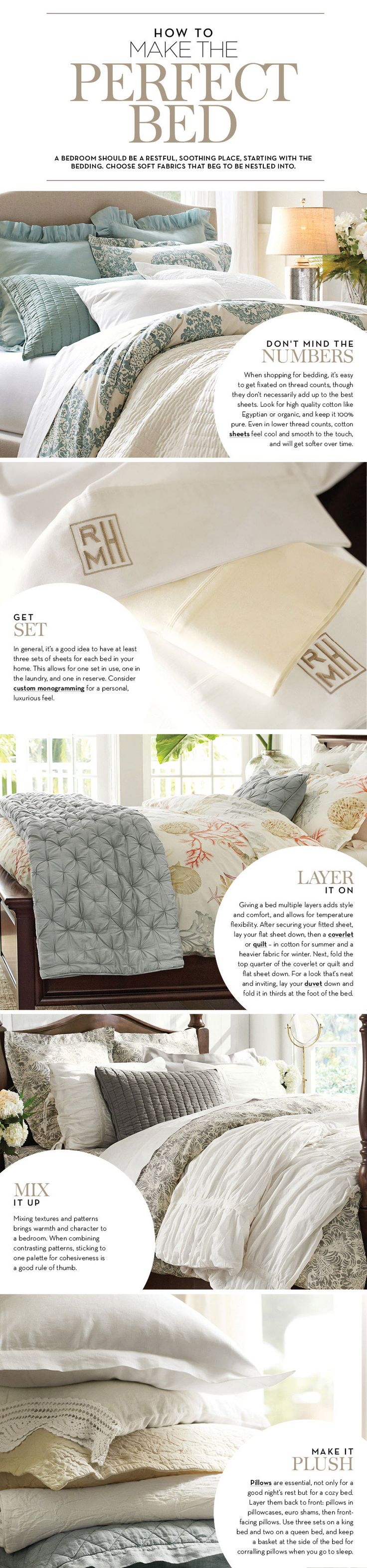 How to Make the Perfect Bed | Pottery Barn