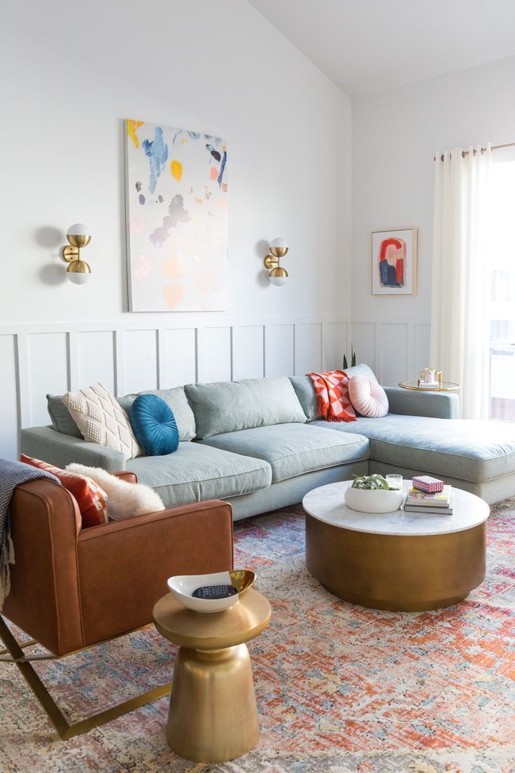 Big Reveal: We Finally Have Our Finished Living Room Makeover by top Houston lif...