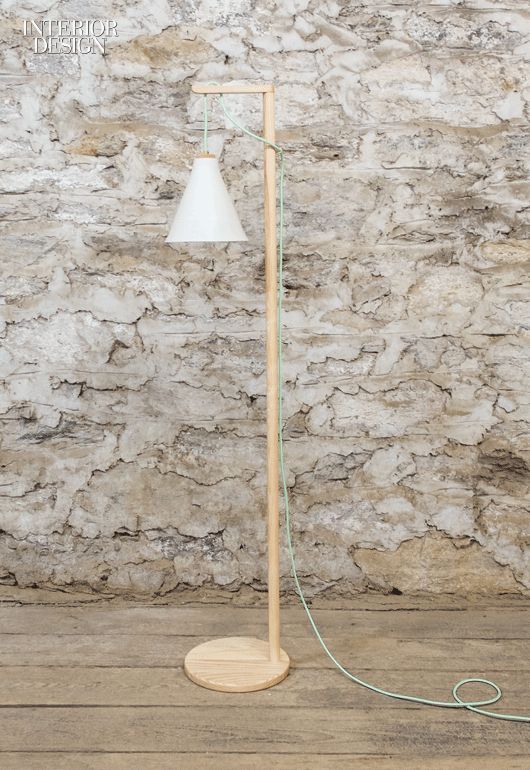 Editors' Picks: 47 Versatile Light Fixtures | Halsey floor lamp in ash with porc...