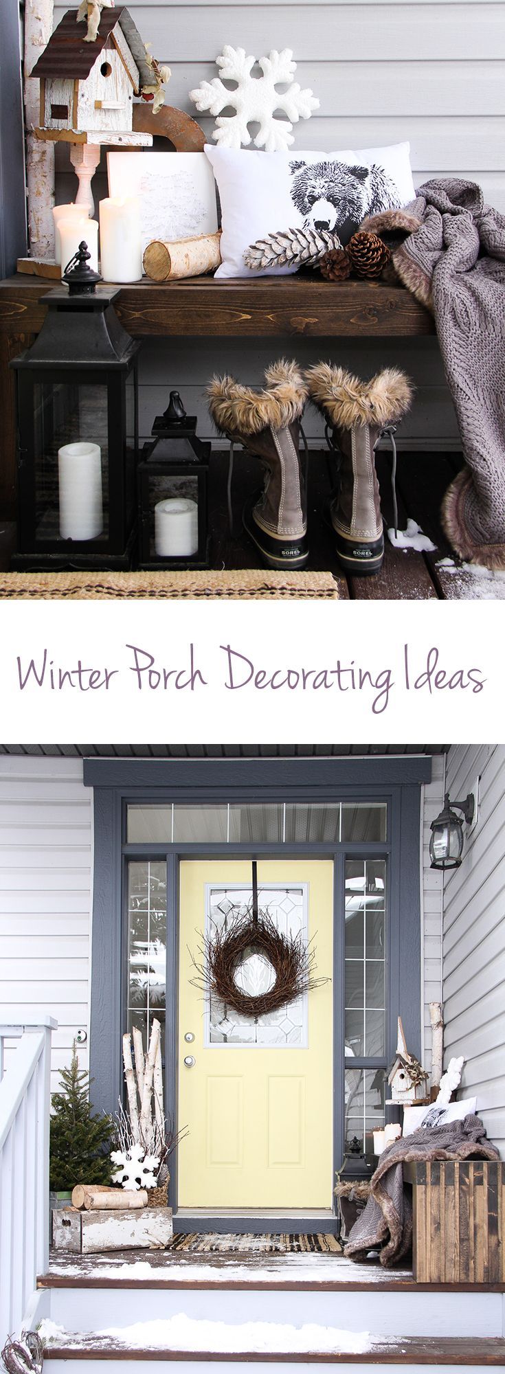 Ideas for Decorating the Porch for Winter