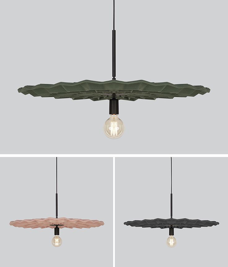 Kyla McCallum has designed 'Fold', a modern pendant light whose design has been ...