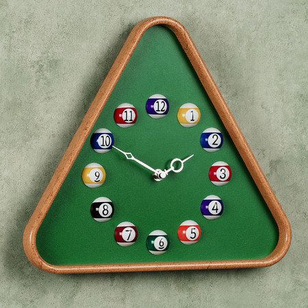 Billiards Wall Clock