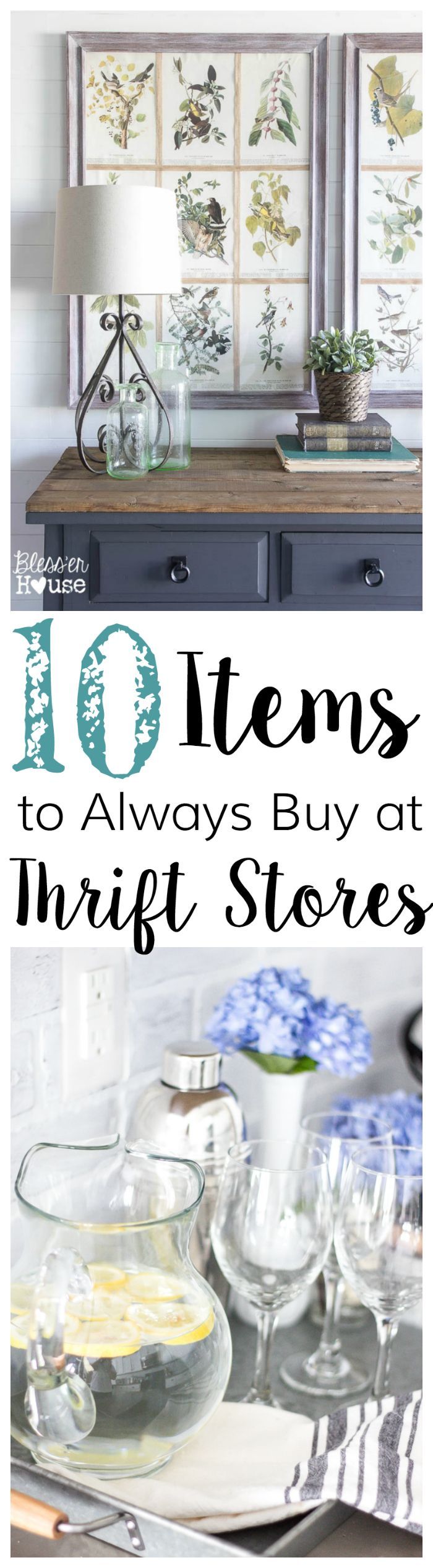 10 Items to Always Buy at Thrift Stores