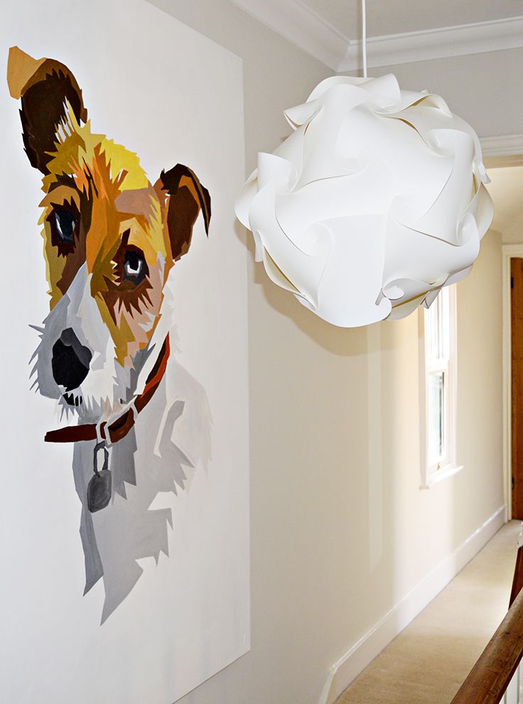 It's easier than you think to paint your own wall art. Step by step instruct...