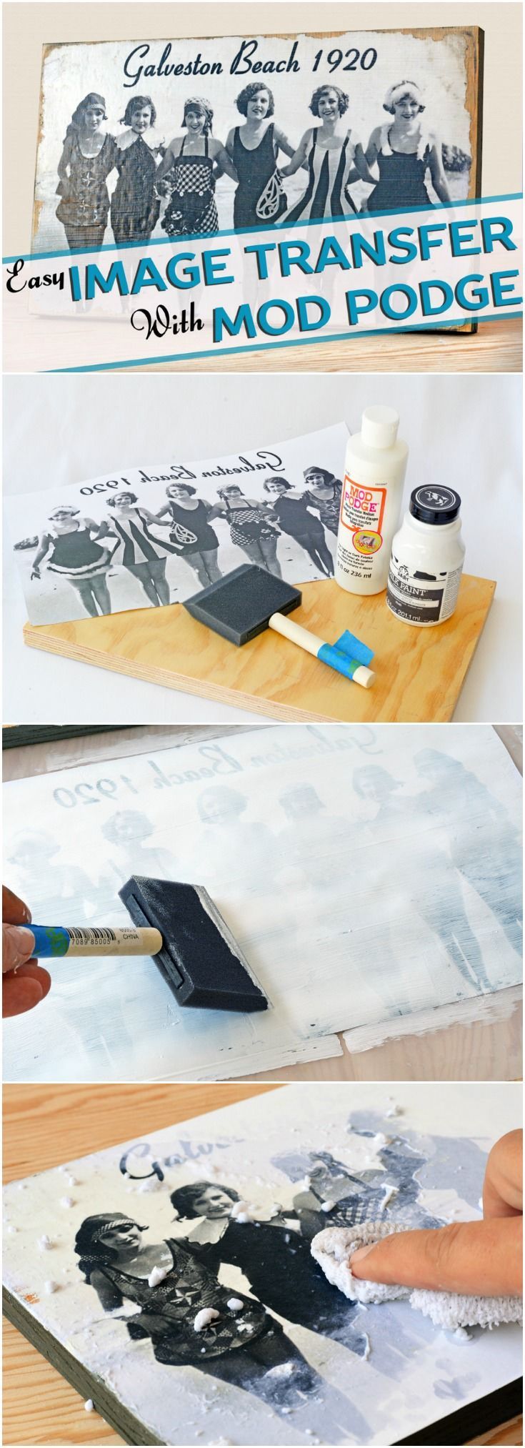 How to Transfer Photos to Wood