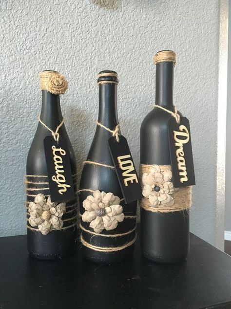 60+ Amazing DIY Wine Bottle Crafts - Crafts and DIY Ideas