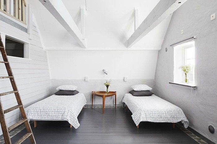 A Bedroom at Hotel Magazin 1 in Gotland, Remodelista
