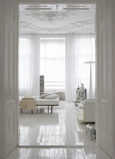 Light and airy:high gloss floors,character ceiling and mouldings,shears