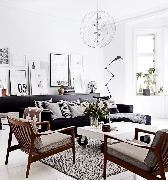Stylish Stockholm apartment - via Coco Lapine