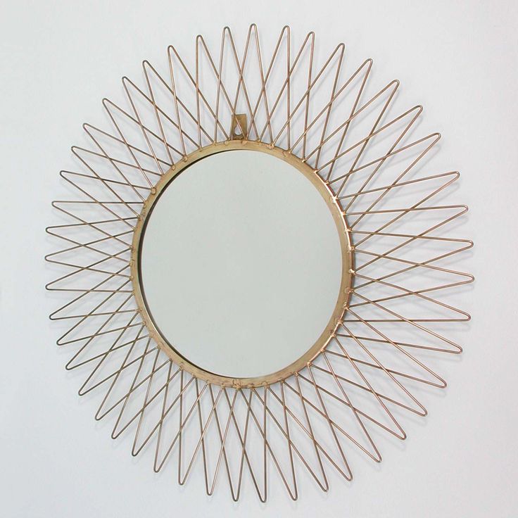 Vintage Brass Sunburst Wall Mirror, France 1950s-odeer-6_main_636131588611892420...