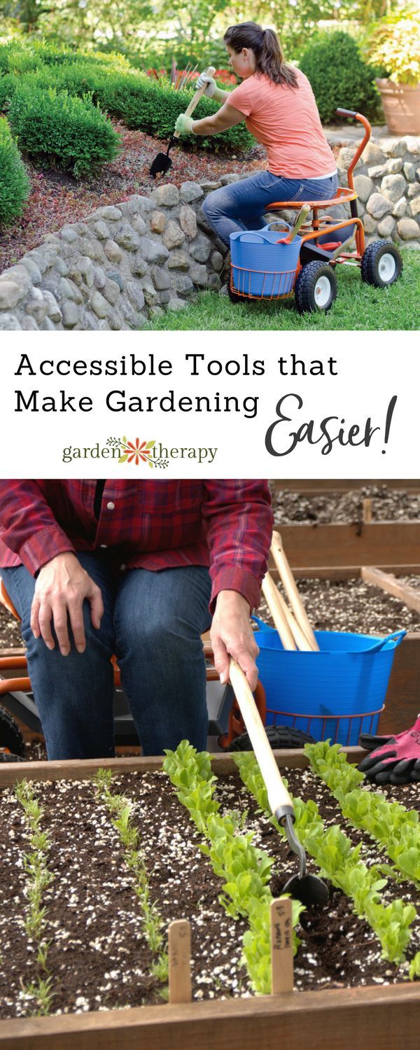 Accessible Tools that Make Gardening Easier! from long handled hand tools to erg...